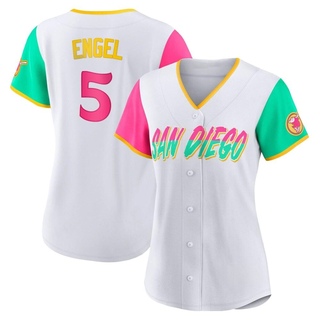Authentic Adam Engel Women's San Diego Padres 2022 City Connect Jersey - White