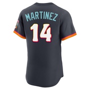 Authentic Carmelo Martinez Men's San Diego Padres Obsidian 2026 City Connect Stadium Jersey