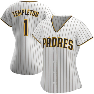 Authentic Garry Templeton Women's San Diego Padres Home Jersey - White/Brown