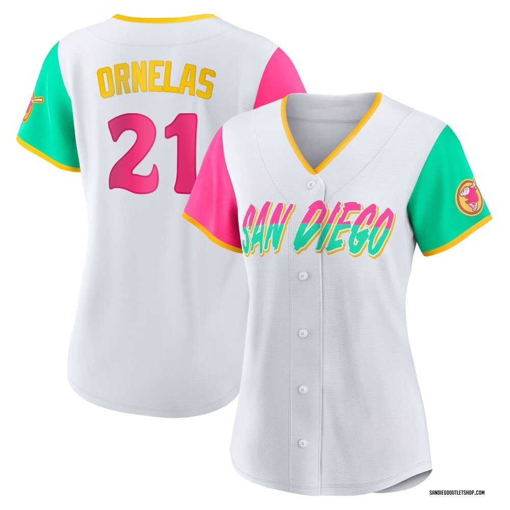 Authentic Tirso Ornelas Women's San Diego Padres 2022 City Connect Jersey - White