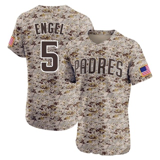 Elite Adam Engel Men's San Diego Padres Alternate Vapor Premier Jersey - Camo