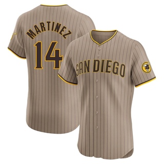 Elite Carmelo Martinez Men's San Diego Padres Alternate Jersey - Brown