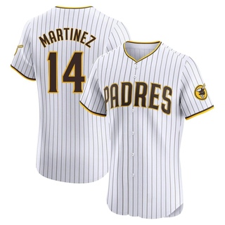 Elite Carmelo Martinez Men's San Diego Padres Home Jersey - White