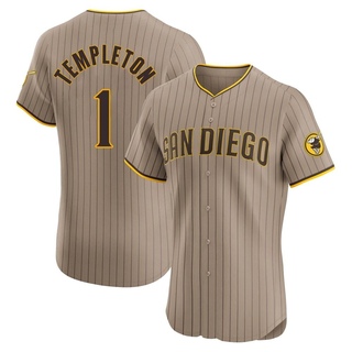 Elite Garry Templeton Men's San Diego Padres Alternate Jersey - Brown