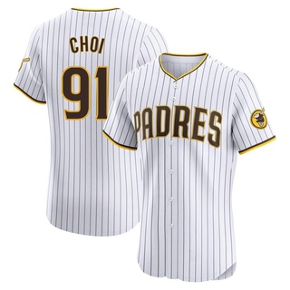 Elite Ji Man Choi Men's San Diego Padres Home Jersey - White