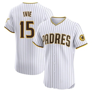 Elite Mike Ivie Men's San Diego Padres Home Jersey - White