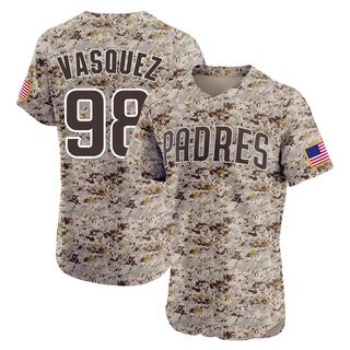 Elite Randy Vasquez Men's San Diego Padres Alternate Vapor Premier Jersey - Camo