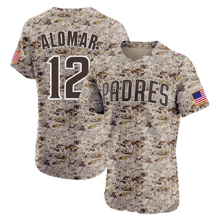 Elite Roberto Alomar Men's San Diego Padres Alternate Vapor Premier Jersey - Camo