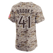 Elite Trenton Brooks Men's San Diego Padres Alternate Vapor Premier Jersey - Camo