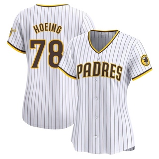 Limited Bryan Hoeing Women's San Diego Padres Home Jersey - White