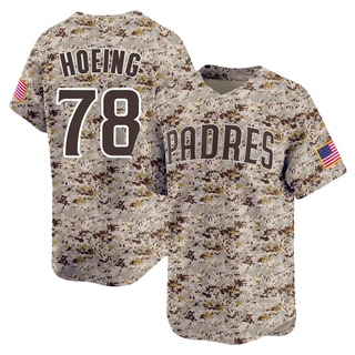 Limited Bryan Hoeing Youth San Diego Padres 2nd Alternate Jersey - Camo