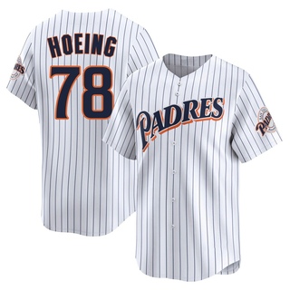 Limited Bryan Hoeing Youth San Diego Padres Cooperstown Collection Jersey - White