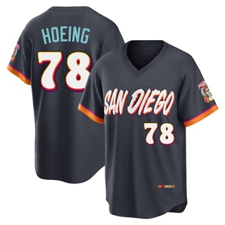 Limited Bryan Hoeing Youth San Diego Padres Obsidian 2026 City Connect Stadium Jersey