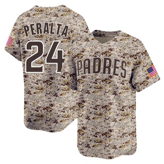 Limited David Peralta Men's San Diego Padres 2nd Alternate Jersey - Camo