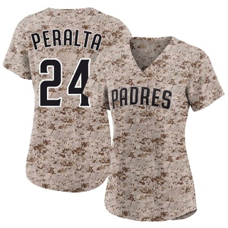 Limited David Peralta Women's San Diego Padres 2nd Alternate Jersey - Camo