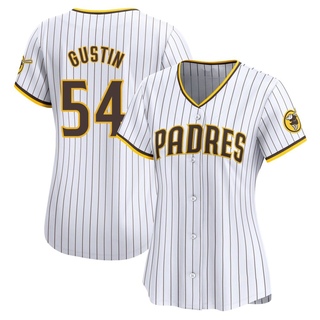 Limited Harry Gustin Women's San Diego Padres Home Jersey - White