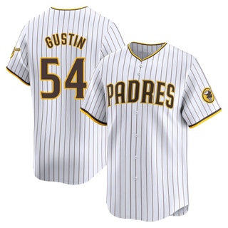 Limited Harry Gustin Youth San Diego Padres Home Jersey - White