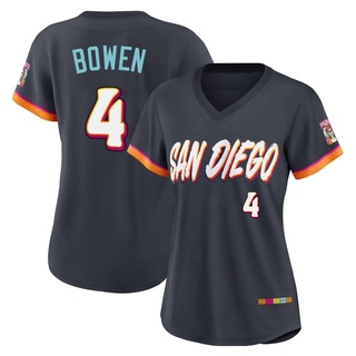 Limited Jase Bowen Women's San Diego Padres Obsidian 2026 City Connect Stadium Jersey
