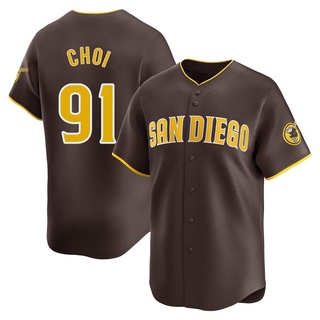 Limited Ji Man Choi Men's San Diego Padres Away Jersey - Brown