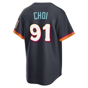 Limited Ji Man Choi Men's San Diego Padres Obsidian 2026 City Connect Stadium Jersey