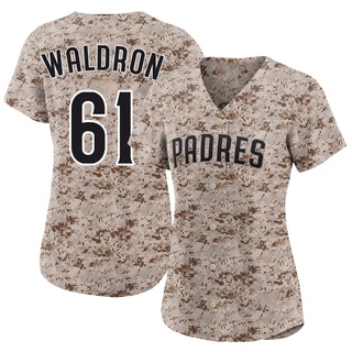 Limited Matt Waldron Women's San Diego Padres 2nd Alternate Jersey - Camo