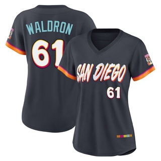 Limited Matt Waldron Women's San Diego Padres Obsidian 2026 City Connect Stadium Jersey