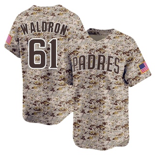 Limited Matt Waldron Youth San Diego Padres 2nd Alternate Jersey - Camo