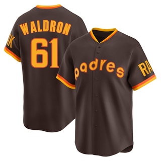 Limited Matt Waldron Youth San Diego Padres Cooperstown Collection Jersey - Brown