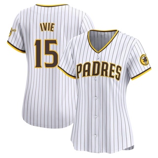Limited Mike Ivie Women's San Diego Padres Home Jersey - White