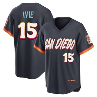 Limited Mike Ivie Youth San Diego Padres Obsidian 2026 City Connect Stadium Jersey