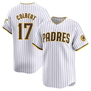 Limited Nate Colbert Men's San Diego Padres Home Jersey - White