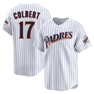 Limited Nate Colbert Youth San Diego Padres Cooperstown Collection Jersey - White