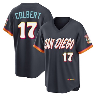 Limited Nate Colbert Youth San Diego Padres Obsidian 2026 City Connect Stadium Jersey