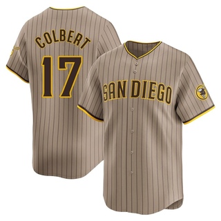 Limited Nate Colbert Youth San Diego Padres Tan Alternate Jersey
