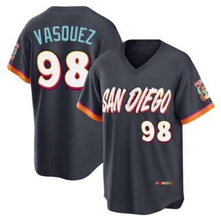 Limited Randy Vasquez Men's San Diego Padres Obsidian 2026 City Connect Stadium Jersey