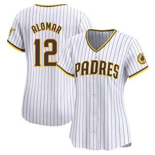 Limited Roberto Alomar Women's San Diego Padres Home Jersey - White