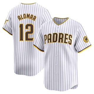 Limited Roberto Alomar Youth San Diego Padres Home Jersey - White