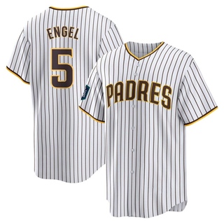 Replica Adam Engel Men's San Diego Padres 2024 World Tour Seoul Series Home Jersey - White