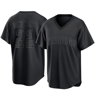 Replica Jason Heyward Youth San Diego Padres Pitch Fashion Jersey - Black