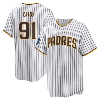 Replica Ji Man Choi Men's San Diego Padres 2024 World Tour Seoul Series Home Jersey - White