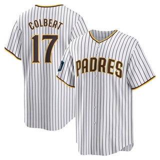 Replica Nate Colbert Youth San Diego Padres 2024 World Tour Seoul Series Home Jersey - White