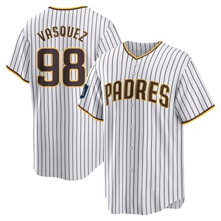 Replica Randy Vasquez Men's San Diego Padres 2024 World Tour Seoul Series Home Jersey - White