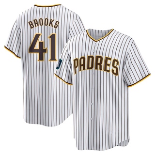 Replica Trenton Brooks Men's San Diego Padres 2024 World Tour Seoul Series Home Jersey - White